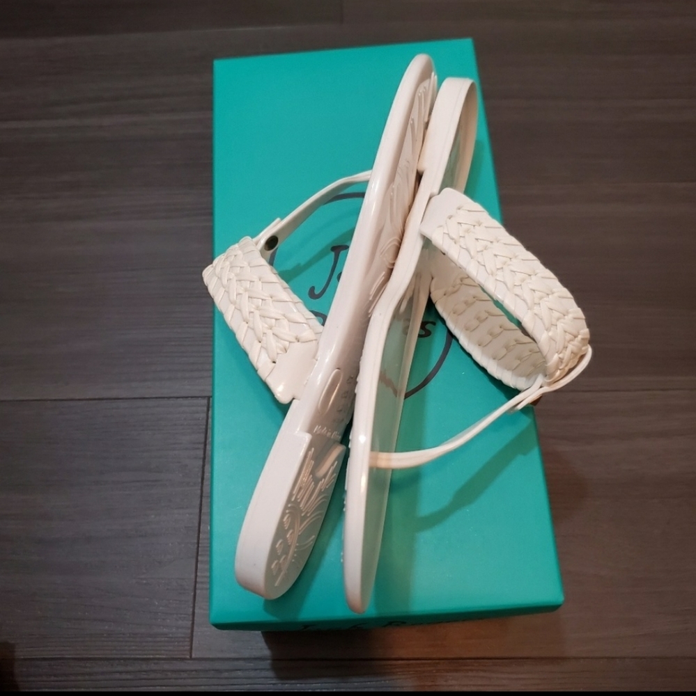 Jack Rogers Tinsley Jelly Thong Sandals in… - Picture 3 of 4